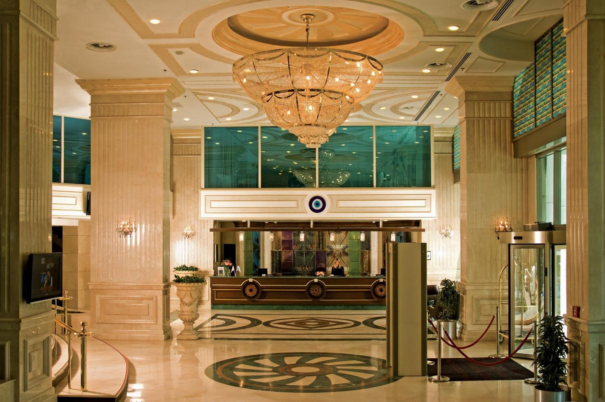 Eser Premium Hotel&Spa Büyükçekmece Exterior foto Lobby